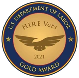 HIRE Vets Gold Medallion 2021