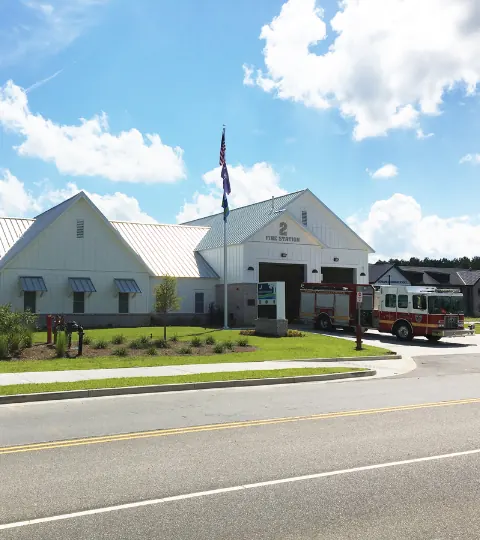 Town of Moncks Corner Foxbank Fire Station built by CSG
